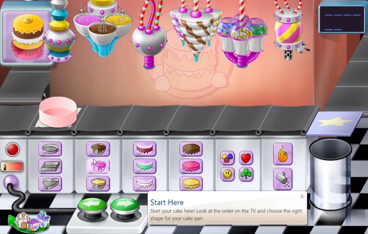 Purble place cake game